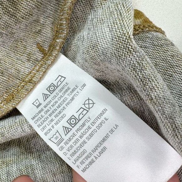 LOGO Lounge Cardigan Womens 3X Green Snakeskin Pockets Lori Goldstein Flowy - Picture 3 of 9